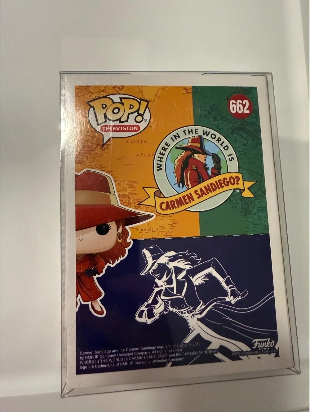 Funko Pop Carmen Sandiego #662 GameStop Exclusive Vinyl Figure